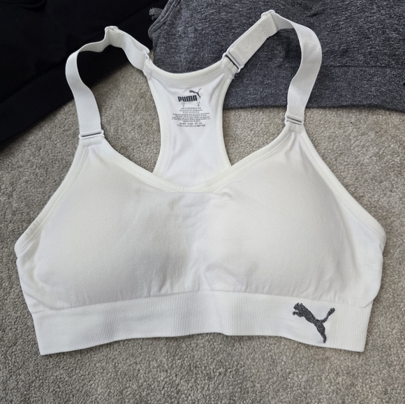 3 Pc Puma Padded Sports Bras - Picture 3 of 8